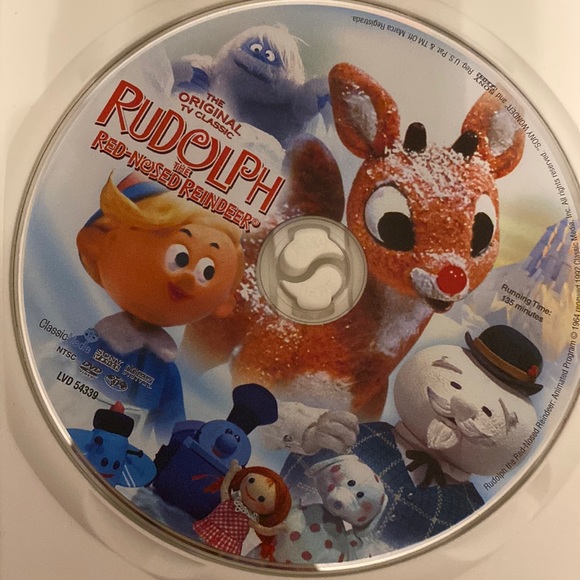 Rudolph the Red-Nosed Reindeer (DVD, 2004) w/ Bonus CD Destiny's Child - used - Picture 3 of 4